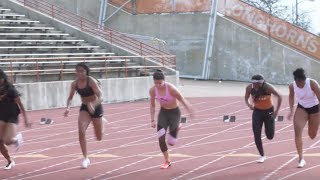 Workout Wednesday Jenna Prandini amp Texas Sprinters [upl. by Asyal]