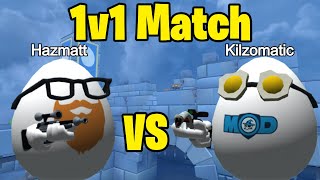 Kilzomatic vs Hazmatt  Shell Shockers [upl. by Hilbert438]