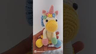 Pattern Unicórnio Amigurumi [upl. by Rikahs]