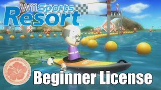 quotBeginner Licensequot Stamp  Canoeing  Wii Sports Resort Wii 81 [upl. by Akived]