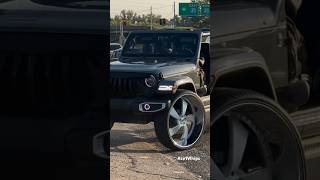 Jeep Gladiator on 32’s Pullin Up [upl. by Edyak]