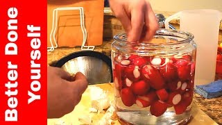 How to Make Delicious Fermented Radishes [upl. by Nwahsad251]