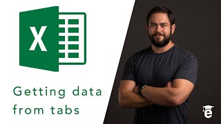 How to Pull Data from Tabs in Excel [upl. by Edrahs]