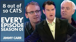 Every Episode From 8 Out of 10 Cats Season 01  8 Out of 10 Cats Full Episodes  Jimmy Carr [upl. by Tallu]