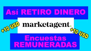 Retirar dinero de Marketagent 2022  4ta Prueba de pago 2022  Como ganar dinero con Marketagent [upl. by Margherita977]