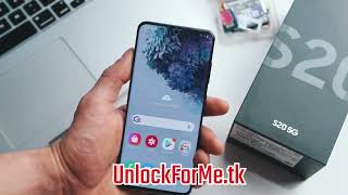 How to Unlock Samsung Galaxy S20 5G For FREE ANY Country and Carrier ATampT Tmobile etc [upl. by Hayidah569]