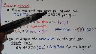 Geometry 105 Effects of changing Dimensions Proportionally [upl. by Chlori]