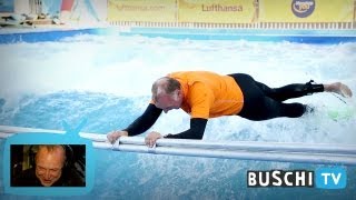 Buschi entdeckt Eisbachsurfen [upl. by Dirrej]