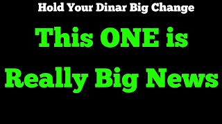 Iraqi Dinar  This One is Really Big News Dinar New Rate Hold Your Dinar Big Change Occurred [upl. by Cox]