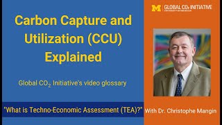 CCU Explained What is Technoeconomic assessment [upl. by Yllut125]