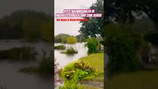 Erste Überflutungen in Niederösterreich Tendenz steigend viralvideo shortvideo flashflood [upl. by Eerahc721]