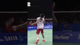 Why Kento Momota is the best defensive player shorts badminton kentomomota shiyuqi [upl. by Garling]