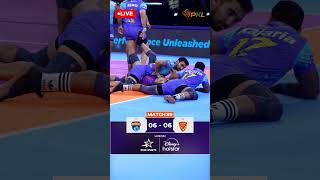 PKL 11 Live Delhi vs Bengal  Fazal Atrachali shows his class with an outstanding ankle hold 👑 [upl. by Ahsote]