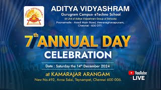 7th Annual Day Celebrations  Aditya Vidyashram Chennai [upl. by Ursel906]