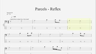 Parcels  Reflex Bass Tabs [upl. by Jc]