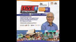 Sembang Kampung KKDW 2024 Kompetensi Industri Homestay dan Kampungstay di Malaysia [upl. by Mariquilla]