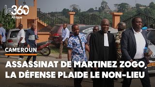 Assassinat de Martinez Zogo au Cameroun la défense plaide le nonlieu énième report [upl. by Eislrahc]