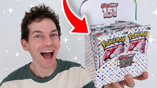 The Pokémon 151 Booster Box Opening [upl. by Airt]