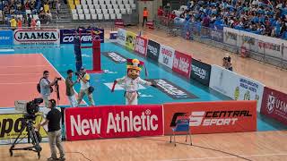 Universitario 1 vs Alianza Lima 3 desde la tribuna  Liga nacional de Voley [upl. by Enybor]