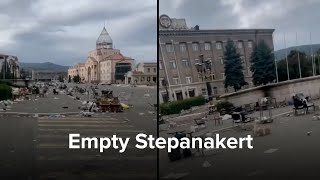 Empty Stepanakert [upl. by Htebizile492]