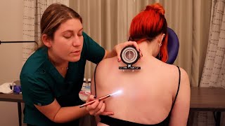 ASMR for DEEP SLEEP  Nervoscope Spine Tracing amp Chiropractic Exam [upl. by Durward661]