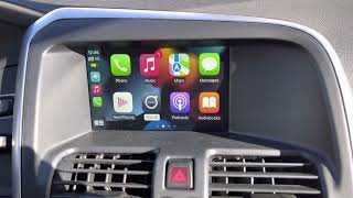 Volvo XC60 Wireless carplay Android auto interface installation [upl. by Joceline]