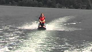 Kneeboarding behind a Sailboat [upl. by Marsden933]