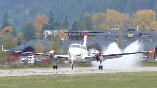 Beechcraft King Air 350 Landing [upl. by Nroht612]