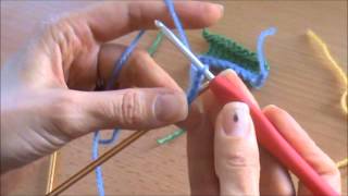 Tricot Le montage provisoire au crochet [upl. by Lennie]