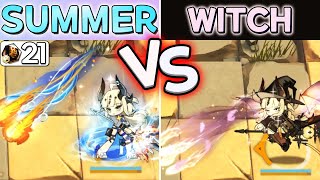 Reed The Flame Shadow 「Summer Flowers」 Skins Comparison 명일방주Arknightsアークナイツ [upl. by Ru486]