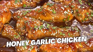 Glazed Honey Garlic Chicken Drumsticks Best Way To Cook Chicken Legs in Oven Recipe by Always Yummy [upl. by Autumn]