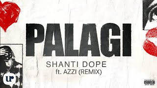 Palagi  Shanti Dope ft AZZI  Official Lyric Visualizer REMIX [upl. by Anahsar180]