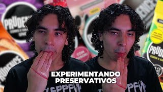 Provando todos sabores de PRESERVATIVO que eu achei no mercado [upl. by Demetrius]