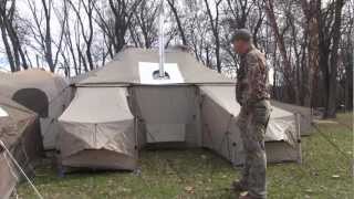 Cabelas Outfitter Series ISQ Tent Review [upl. by Dotson]