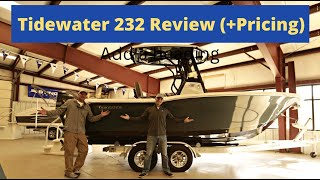 Tidewater 232 Walkthrough amp Review Mid Tier Center Console Pricing Features and More [upl. by Sinnej]