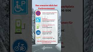 Achtung Parkverstoß So vermeidest du hohe Kosten 😲 verkehrsregeln [upl. by Asen]