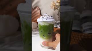 Iced Lavender Cream Oat Milk Matcha [upl. by Bury113]