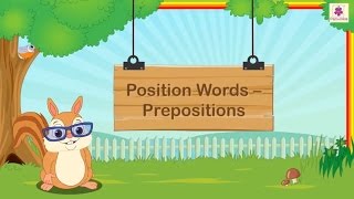 Position Words  Preposition  English Grammar amp Composition Grade 1  Periwinkle [upl. by Ennahteb]