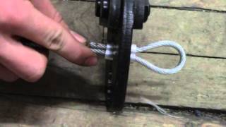 Worth W Smith Howto Series How to crimp a cable [upl. by Nodaj]