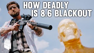 Testing the Lethality of 86 BLACKOUT  The Most violent Subsonic available [upl. by Dyob]