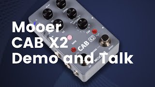 Mooer Cab X2  Talk and Demo [upl. by Ahsieym]