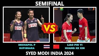 Dechapol puavaranukrohsupissara paewsampran tha Vs Liao pin yihuang ke xin chn [upl. by Sallee]