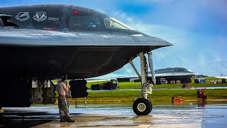 B2 Spirit In Guam [upl. by Olmsted]