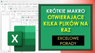 Makro otwierające kilka plików EXCEL VBA [upl. by Etem]