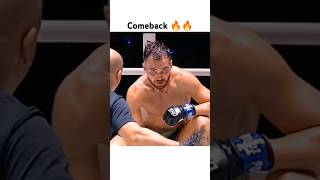 What a Comeback 😯🔥 shorts mma knockoutcity ufc streetfighter kickboxing [upl. by Ventre]