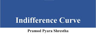 What is Indifference Curve [upl. by Saffier]