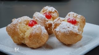 ST JOSEPHS ZEPPOLE  Zeppole di San Giuseppe [upl. by Eitsyrk]