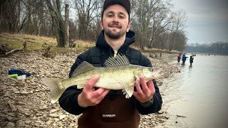 Fishing the Maumee River Walleye Run [upl. by Asirahc]