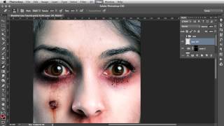 Bloodshot Eyes Photoshop Tutorial [upl. by Krebs]