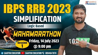 Simplification Mahamarathon Logic Based [upl. by Eiloj554]